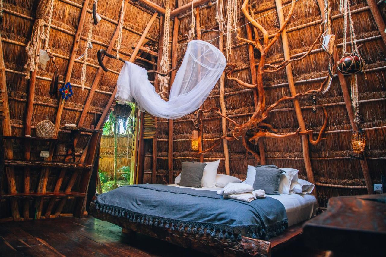 Ikal Tulum Hotel Exterior photo Interior of a Treehouse
